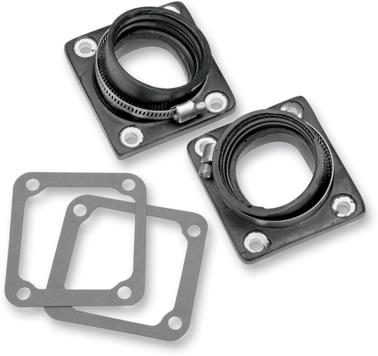 MOOSE OFFROAD Yamaha Intake Manifold 38 mm - 39 mm (Part Number 1138-BLK)