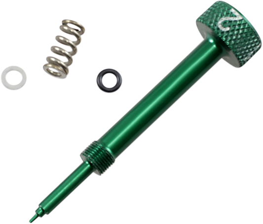 Moose Offroad Fuel Mixture Screw FMS01-GR for Keihin FCR Carbs - Green