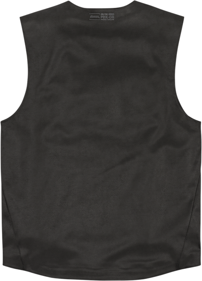 ICON Backlot Vest in Black (Part No. 2830-0571) - Relaxed Fit with Synthetic Chassis