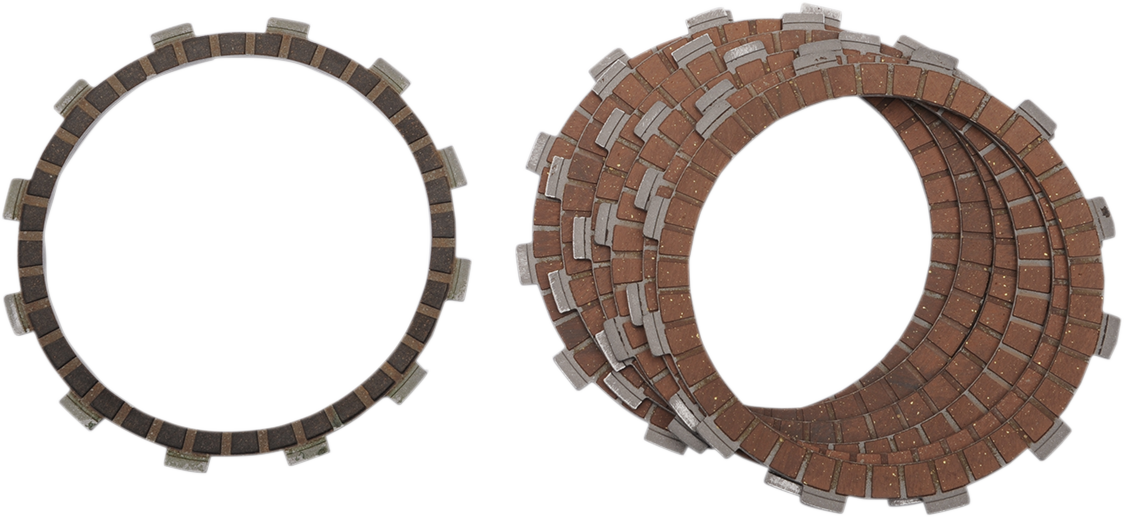 Moose Offroad Clutch Friction Plates for Honda CRF 450 F - Part F70-5179-7