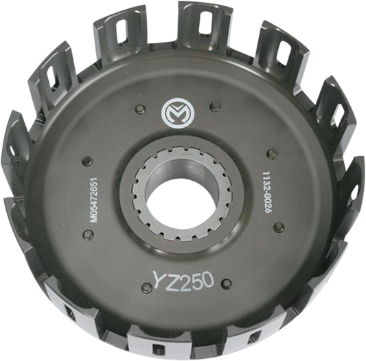 Moose Offroad Yamaha M054 Clutch Basket with Gear - Precision Machined Aluminum Performance Part