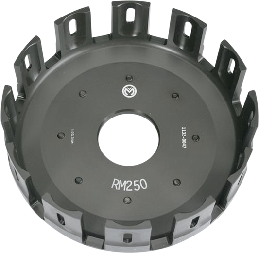 MOOSE OFFROAD Clutch Basket for Yamaha RM250 (Part M192) - Precision Machined Aluminum Construction