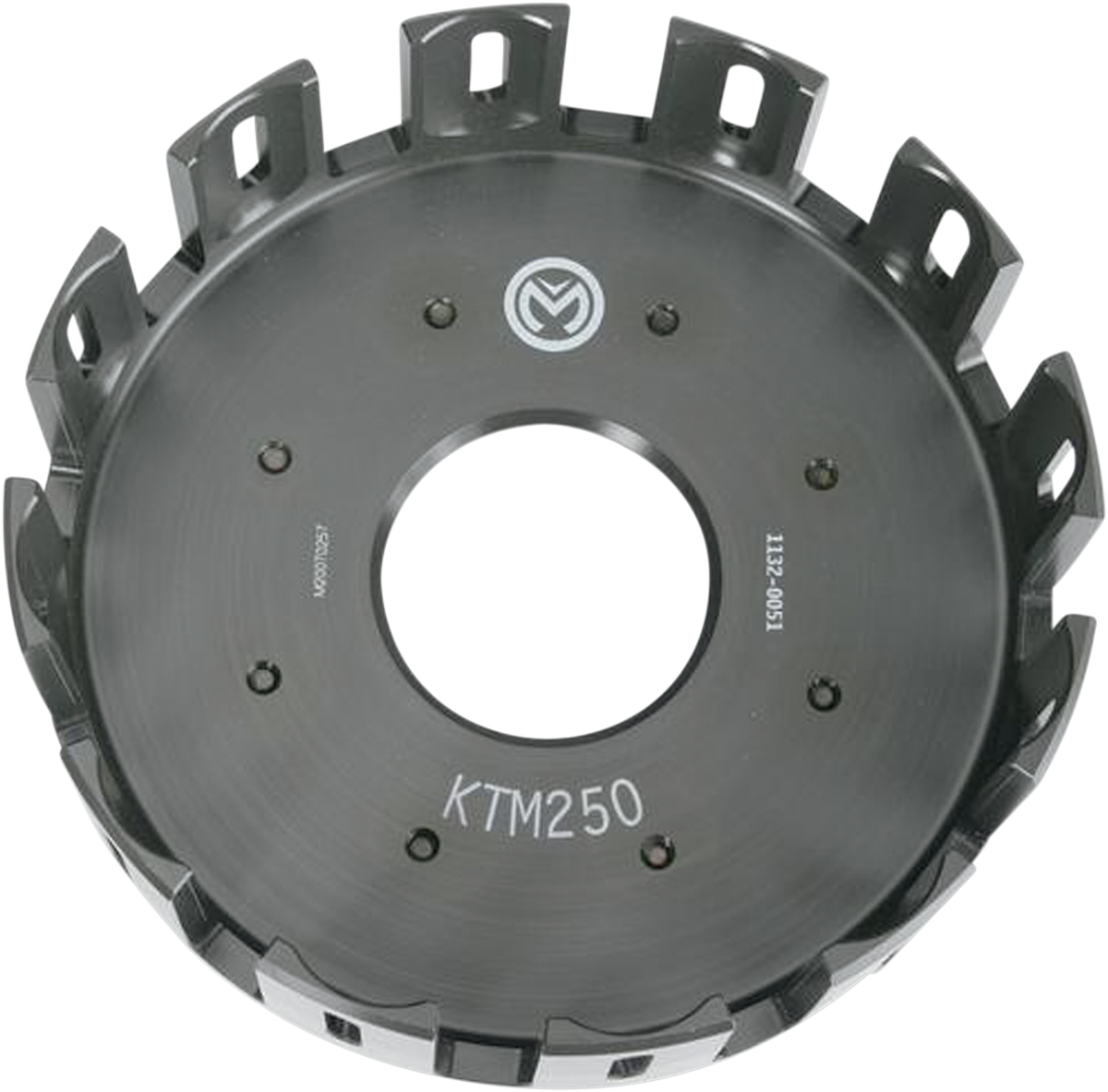 MOOSE OFFROAD Clutch Basket for KTM M200 - Precision Machined Aluminum Construction