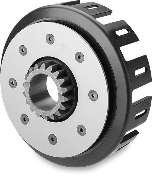 MOOSE OFFROAD Honda M253 Clutch Basket with Cushions - Precision Billet Aluminum