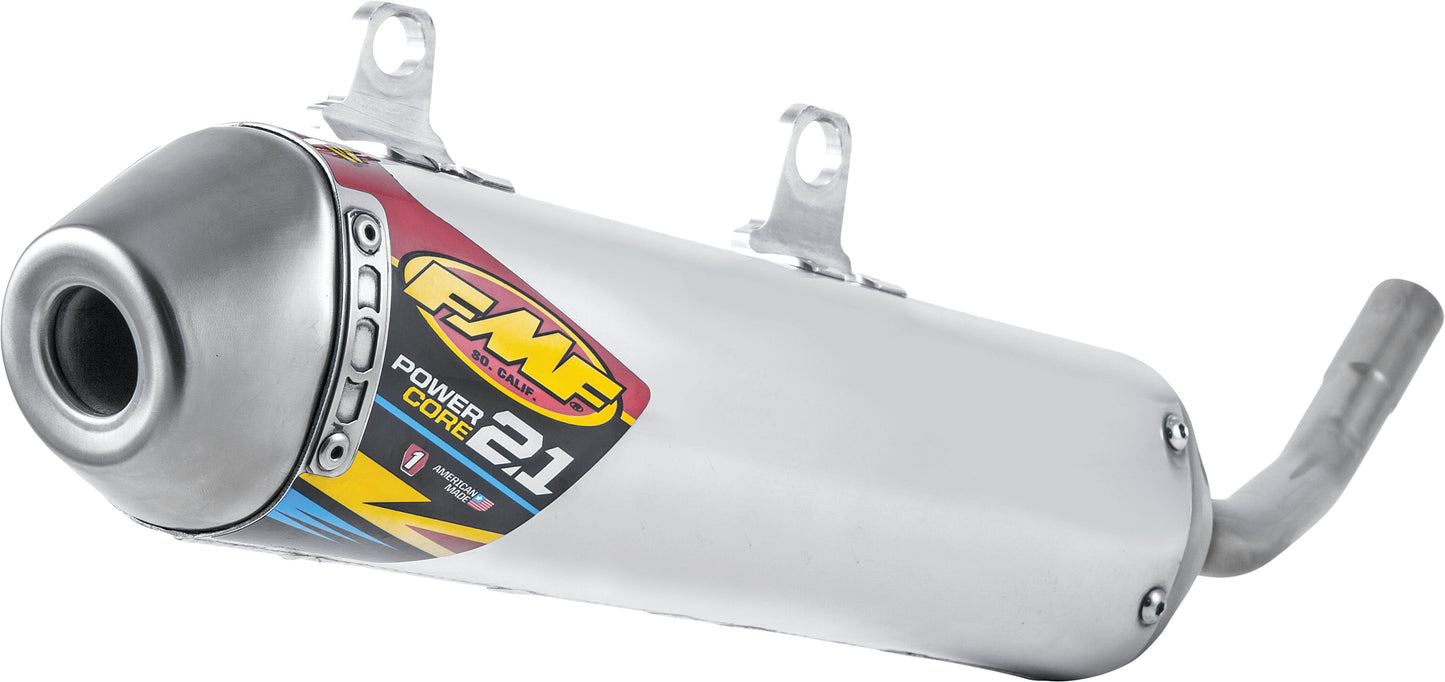 FMF Powercore 2.1 Titanium Silencer for 2-Stroke Dirt Bikes - Part Number 025213