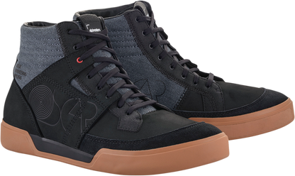 Alpinestars Grange Shoes Black/Mood Indigo US 8 - Versatile Urban Riding Footwear