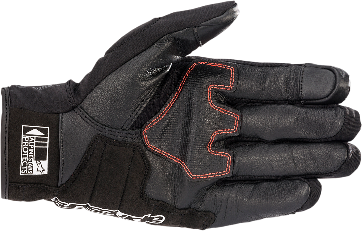 Alpinestars Honda SMX Z Drystar® Gloves - Black/Blue/Bright Red, 2XL - Model 3527321-1737-2X