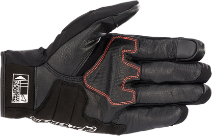 Alpinestars Honda SMX Z Drystar® Gloves - Black/Blue/Bright Red, 2XL - Model 3527321-1737-2X