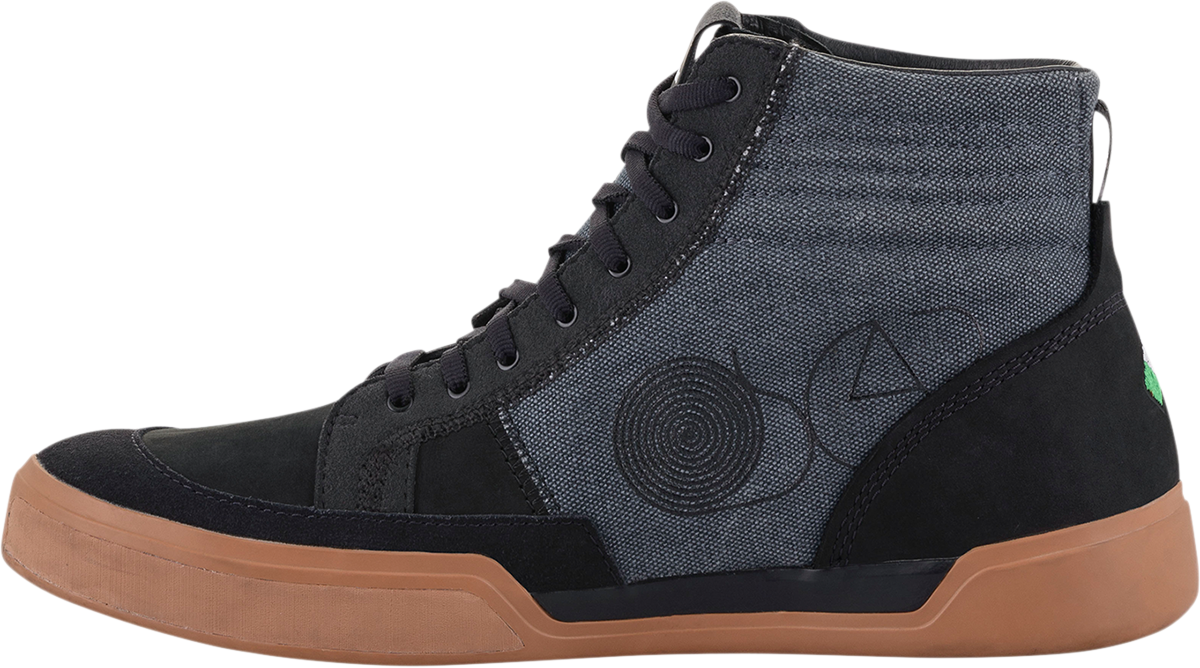 Alpinestars Grange Shoes Black/Mood Indigo US 8 - Versatile Urban Riding Footwear