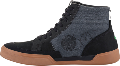 Alpinestars Grange Shoes Black/Mood Indigo US 8 - Versatile Urban Riding Footwear