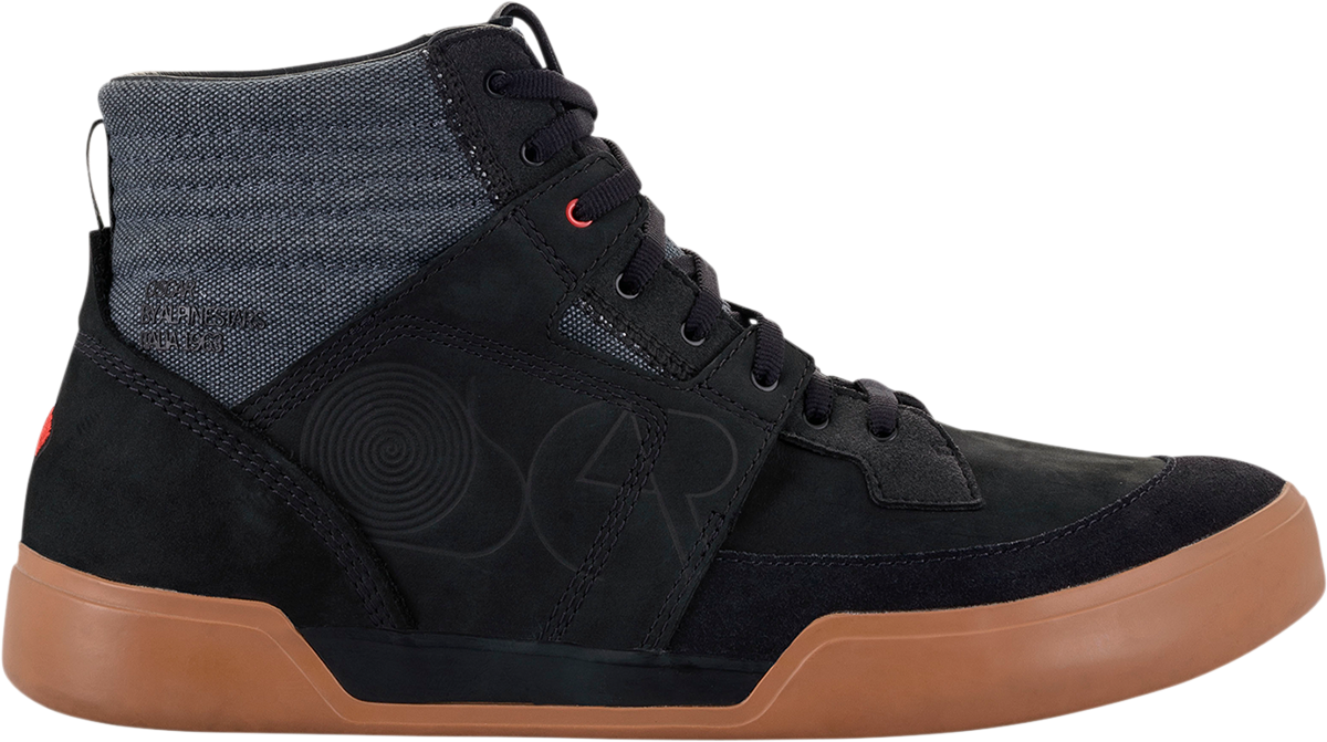 Alpinestars Grange Shoes Black/Mood Indigo US 8 - Versatile Urban Riding Footwear