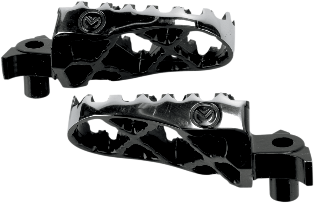 MOOSE Offroad Hybrid Foot Pegs for Suzuki STRM-5 – Durable Stainless Steel Design