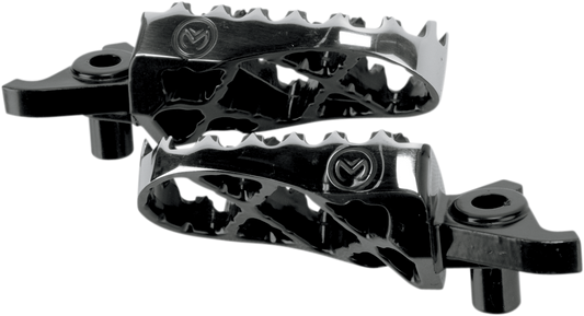 MOOSE Offroad Kawasaki STKXX-5 Hybrid Foot Pegs - Standard Size for Enhanced Grip and Durability
