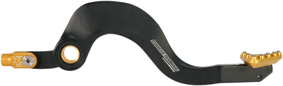 Moose Offroad Suzuki Brake Pedal - Part #82-0453-21-55 with Adjustable CNC Tips and Stainless Steel Components