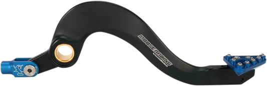 Moose Offroad Yamaha Brake Pedal (Part 82-0223-21-22) - Blue Finish