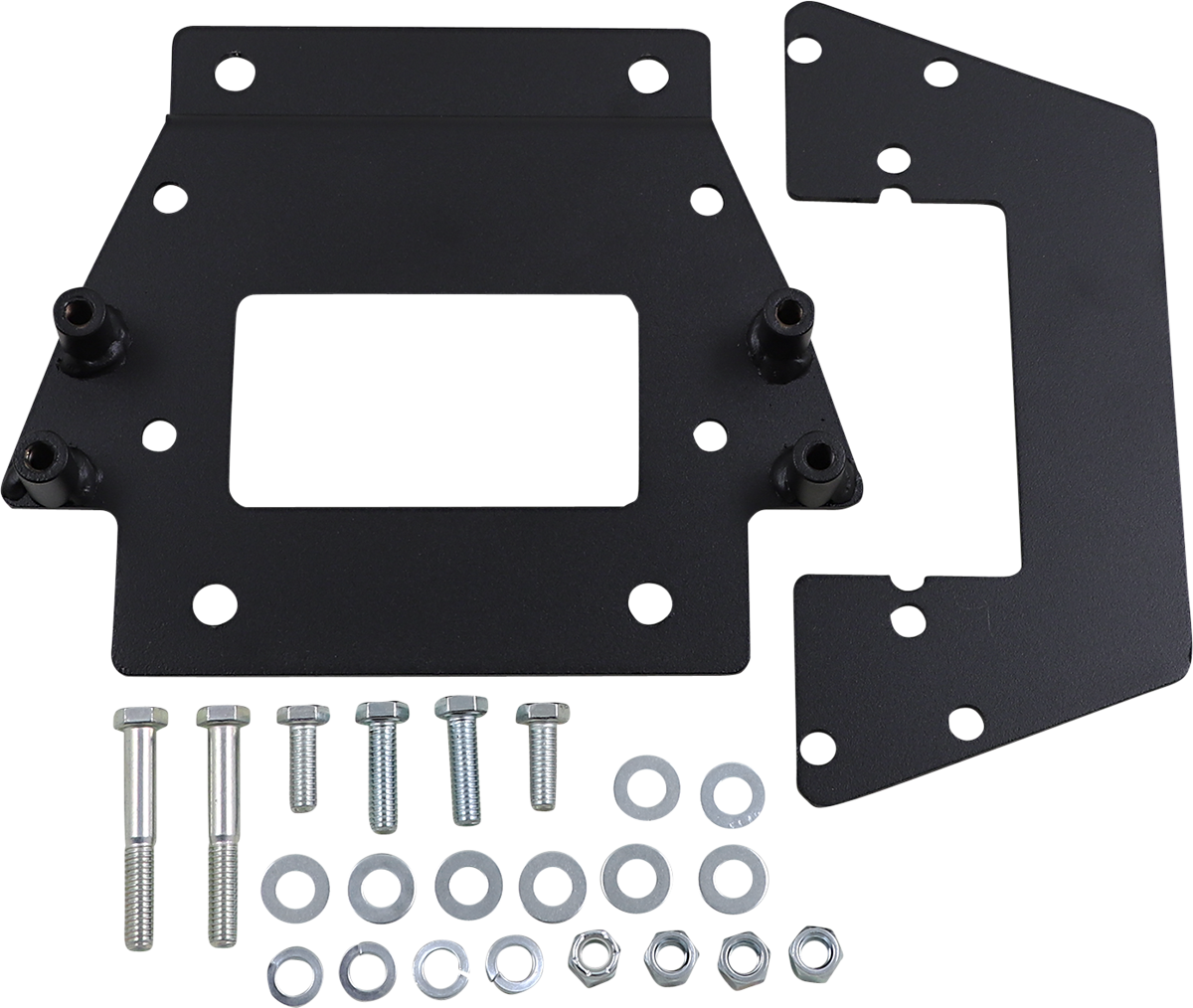 MOOSE OFFROAD Kawasaki UTV Winch Mount Kit 1642PF – Easy Quick-Connect Hardware