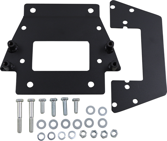 MOOSE OFFROAD Kawasaki UTV Winch Mount Kit 1642PF – Easy Quick-Connect Hardware