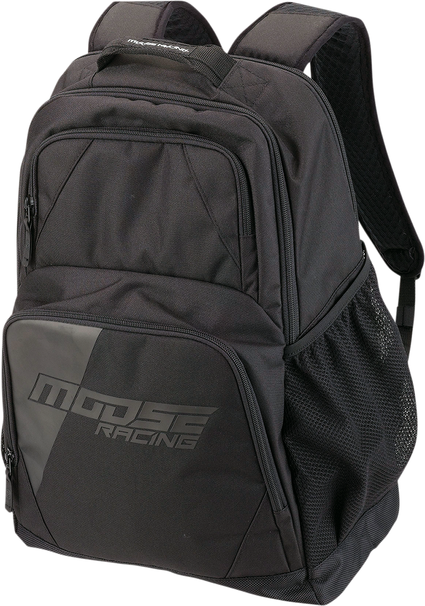 MOOSE OFFROAD Travel Backpack 3517-0501 in Black with 600D Polyester Oxford Material