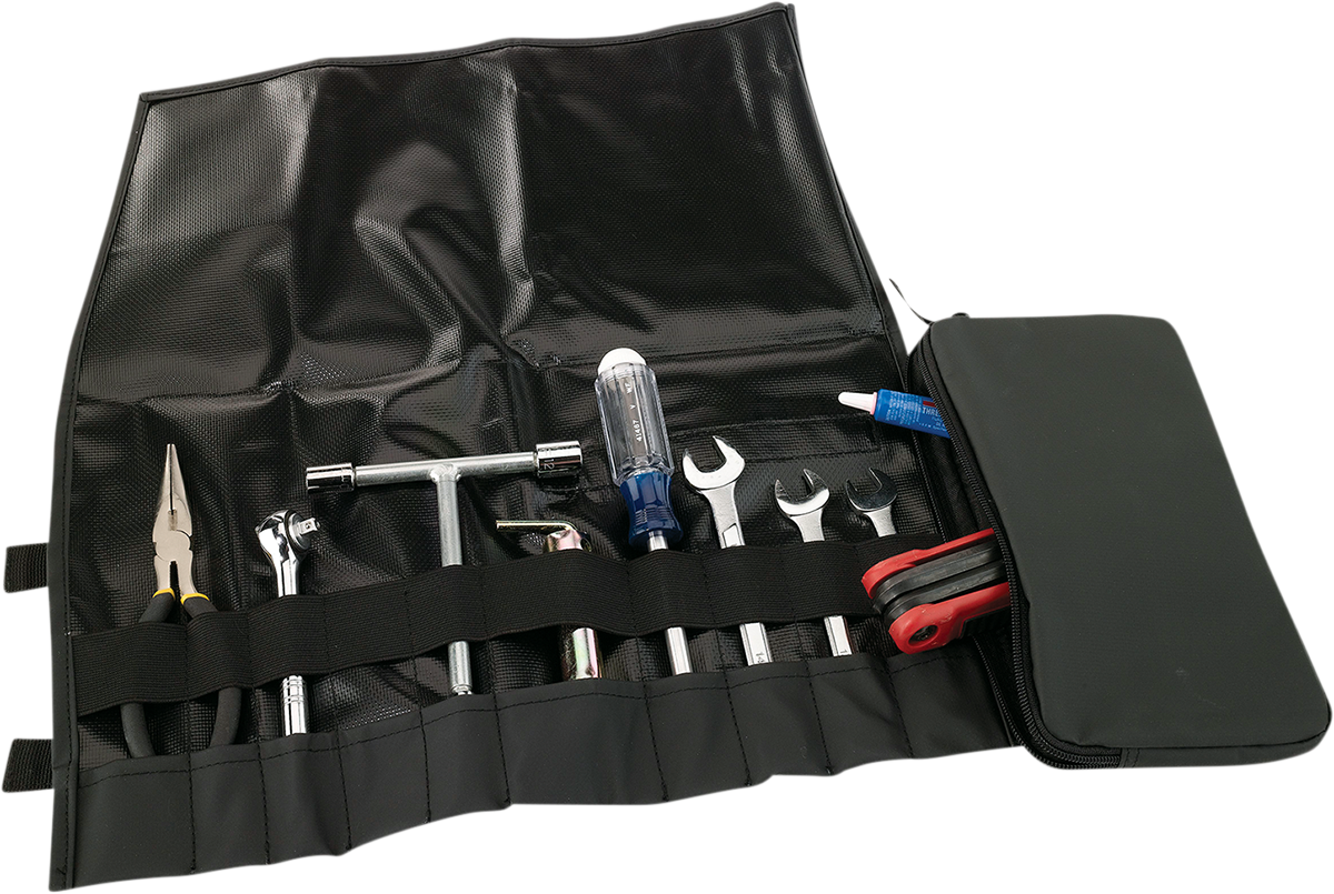 MOOSE OFFROAD Tool Wrap 3510-0114 – Compact and Secure Tool Organizer with Zippered Pouch