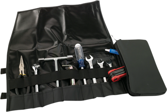 MOOSE OFFROAD Tool Wrap 3510-0114 – Compact and Secure Tool Organizer with Zippered Pouch