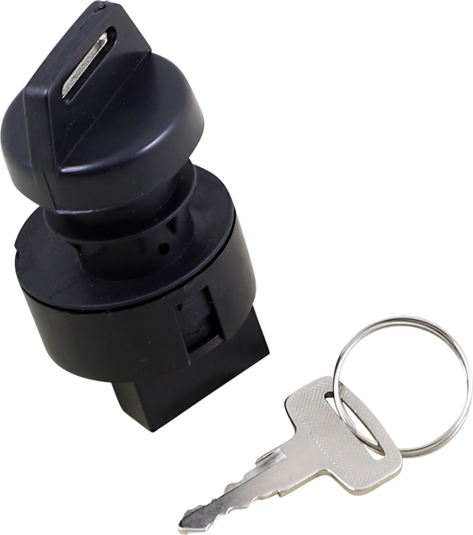 MOOSE OFFROAD Polaris Ignition Switch 100-1314-PU – OEM Replacement with Keys and Mounting Nut