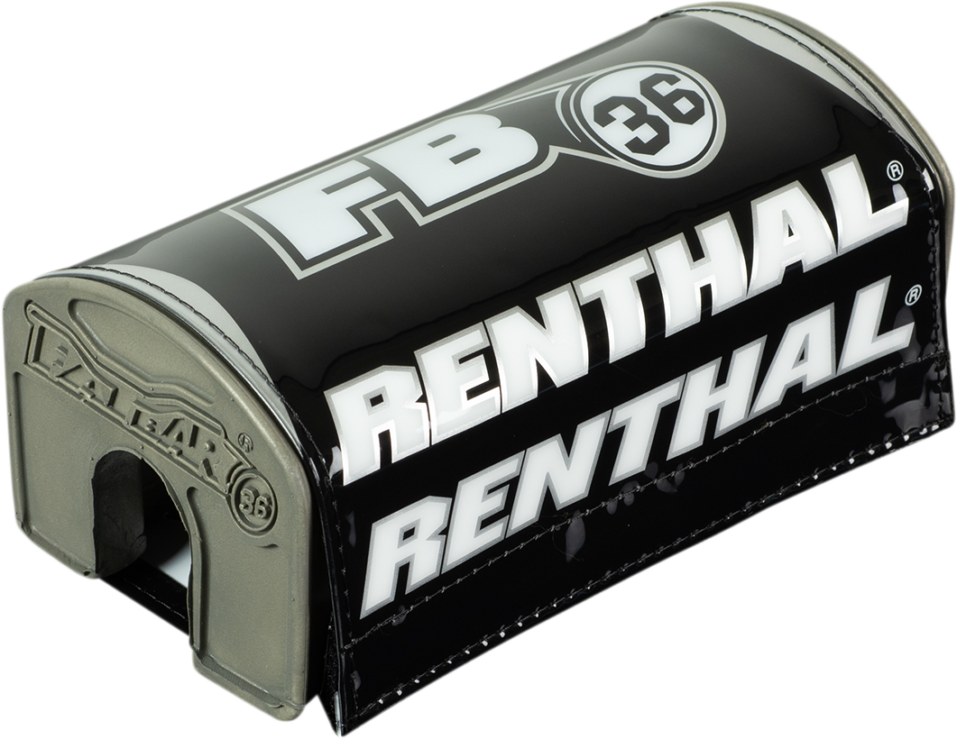 RENTHAL Fatbar36™ Black Bar Pad P341 for Motorcycle Handlebar Protection
