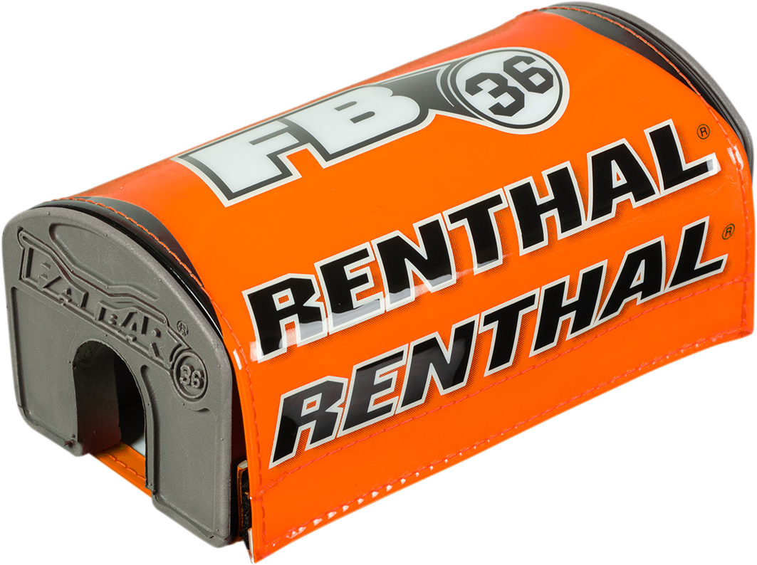 Renthal Fatbar36™ Bar Pad P342 - Orange for Motorcycle Handlebars