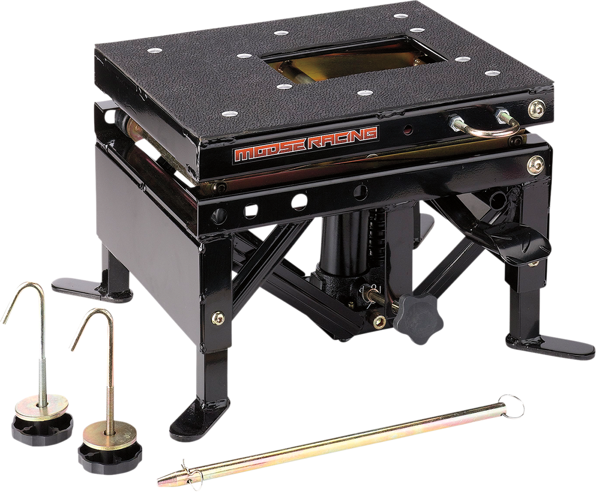 MOOSE OFFROAD Hydraulic Motorcycle Stand and Lift M-16-1000