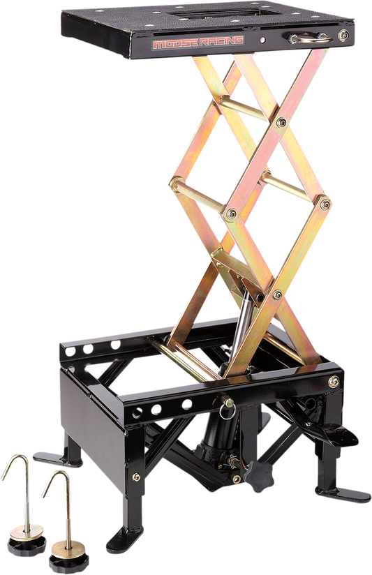 MOOSE OFFROAD Hydraulic Motorcycle Stand and Lift M-16-1000