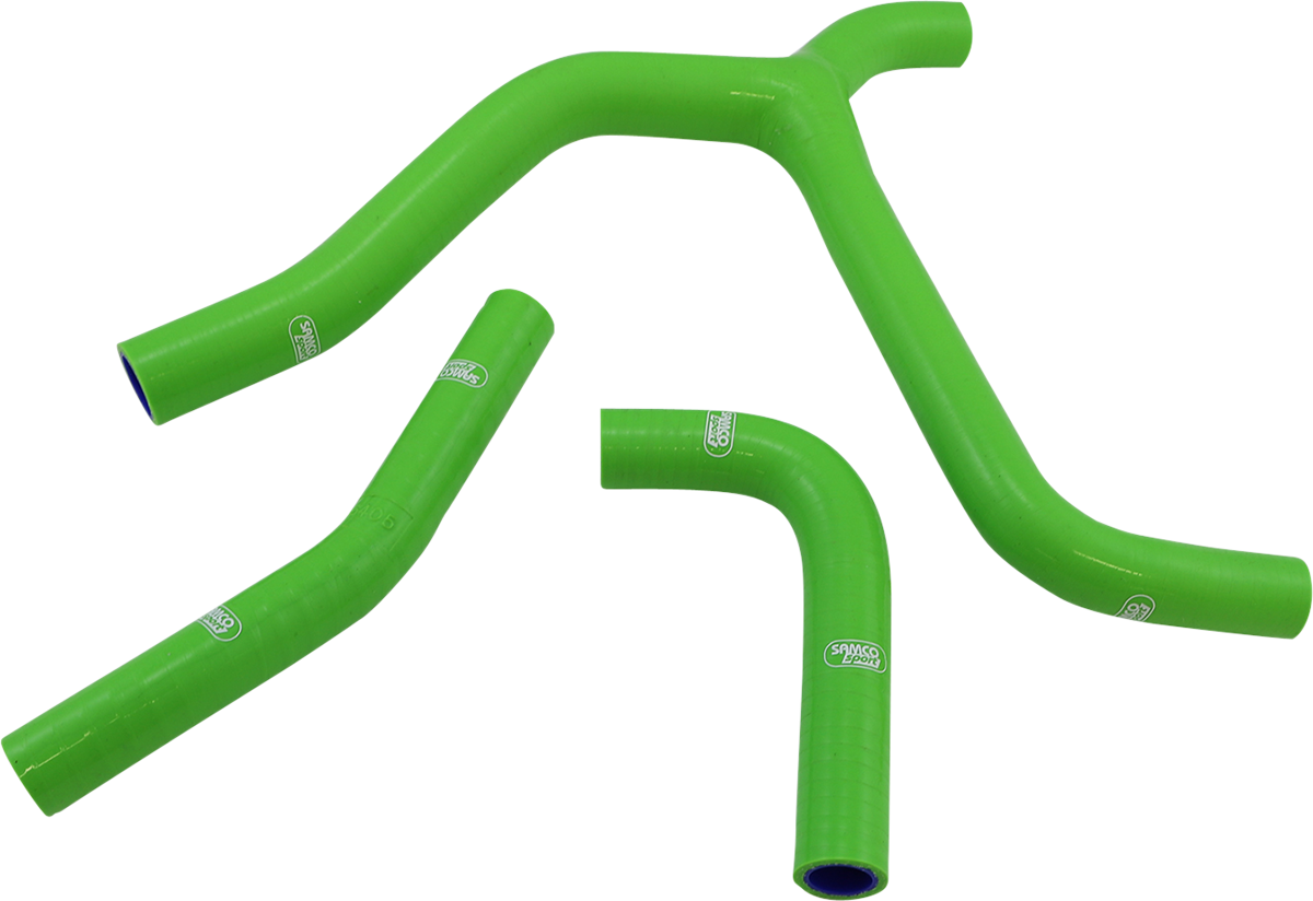 Moose Offroad Race Fit Radiator Hose Kit - Green for Kawasaki KAW-99-GN