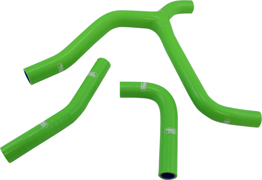 Moose Offroad Race Fit Radiator Hose Kit - Green for Kawasaki KAW-99-GN