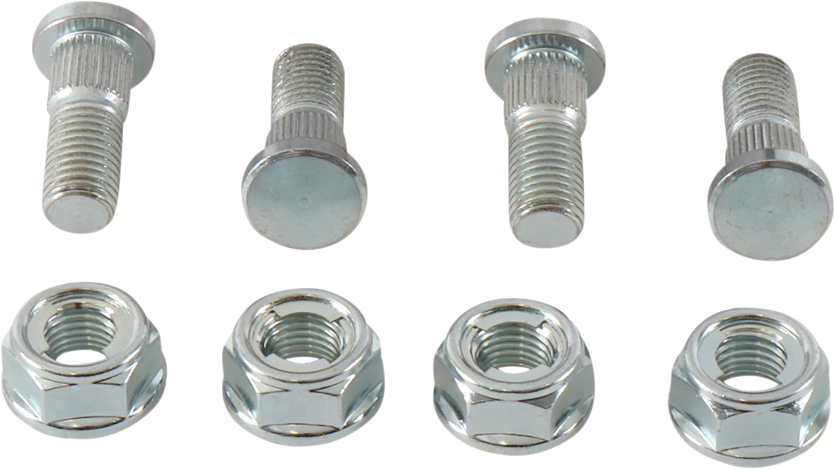 MOOSE OFFROAD Wheel Stud and Nut Kit - Front/Rear for Kawasaki KLF/Prairie 1988-2011, Part 85-1031