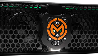 MOOSE Offroad 38-Inch Sound Bar with Bluetooth and Marine-Grade Protection - Model 10SPEAKERMSE