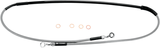 MOOSE OFFROAD Kawasaki/Suzuki Front Stainless Steel Brake Line K02-1-046/P