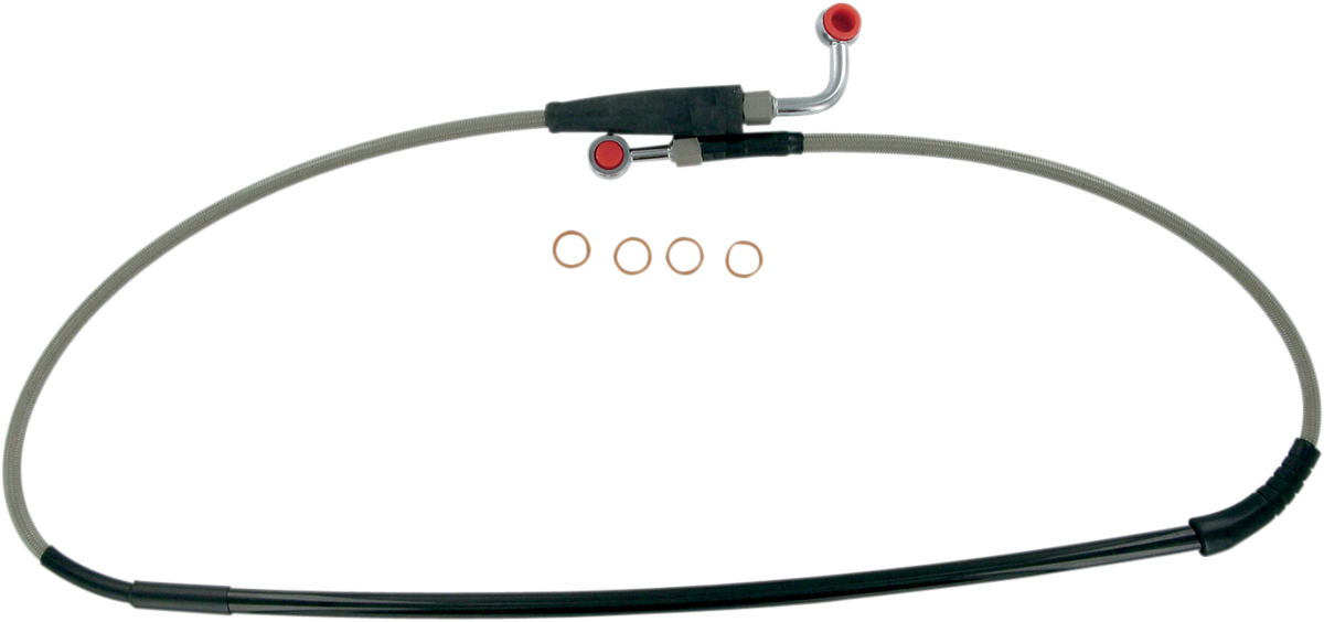 Moose Offroad Front Stainless Steel Brake Line for Honda CRF H02-1-067/P
