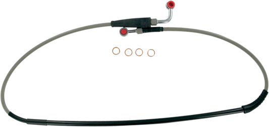 Moose Offroad Front Stainless Steel Brake Line for Honda CRF H02-1-067/P