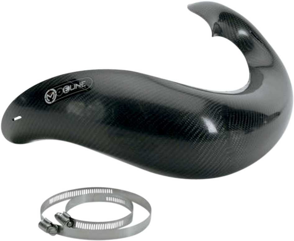 Moose Offroad Pro Circuit YPGPC02 Carbon Fiber Pipe Guard for Exhaust Protection