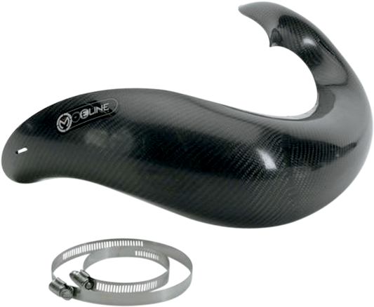 Moose Offroad Pro Circuit YPGPC02 Carbon Fiber Pipe Guard for Exhaust Protection