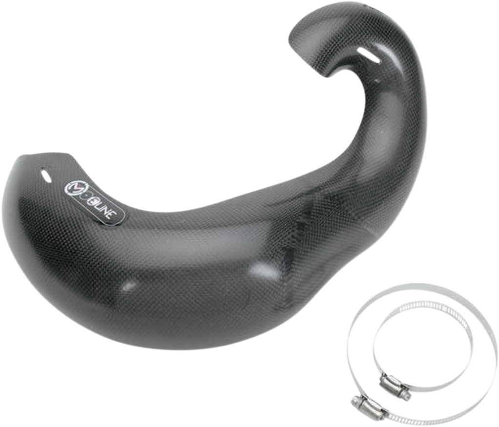 Moose Offroad MPG2006 Pipe Guard - Stock Protects Exhaust Pipes with Carbon Fiber and High-Temp Resins