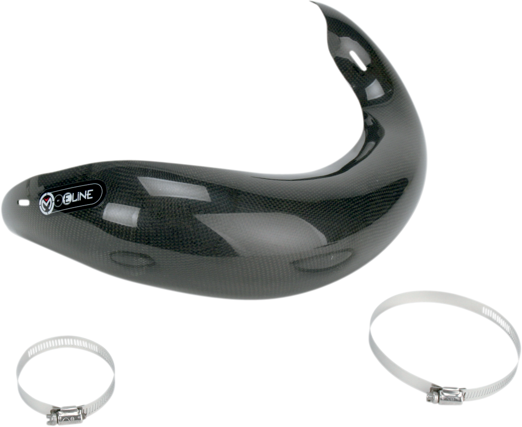 Moose Offroad YPG25005 Exhaust Pipe Guard – Custom Molded Carbon Fiber and High Temp Resins