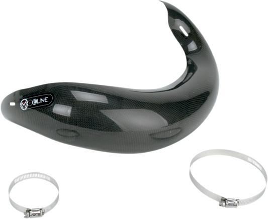 Moose Offroad YPG25005 Exhaust Pipe Guard – Custom Molded Carbon Fiber and High Temp Resins