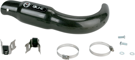 Moose Offroad Powerbomb YPB4507 Pipe Guard – Custom Molded Carbon Fiber and High-Temp Composite for Superior Protection