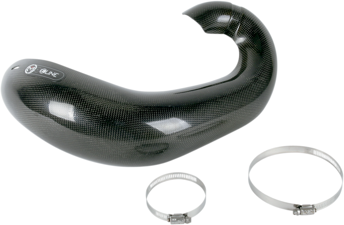 Moose Offroad Pro Circuit HPGPC04 Exhaust Pipe Guard - Carbon Fiber Reinforced Protection