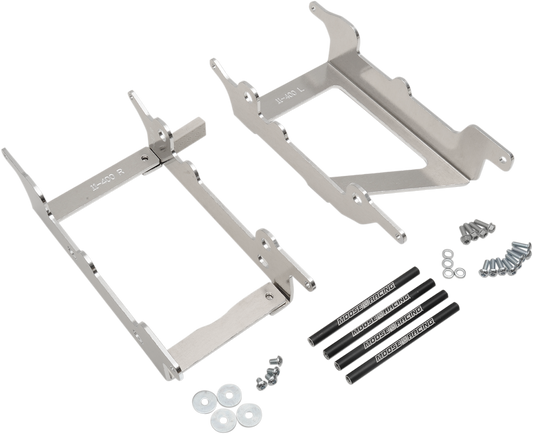 Moose Offroad Radiator Braces for Beta 11-400 - Heavy-Duty Aluminum Protection