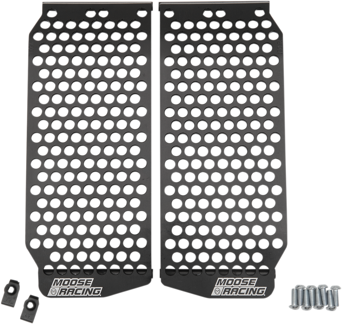 Moose Offroad Yamaha 12-150 Radiator Guard – Black Aluminum Protection