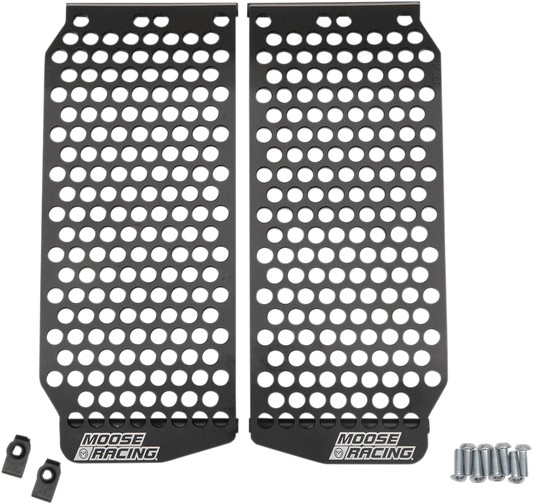 Moose Offroad Yamaha 12-150 Radiator Guard – Black Aluminum Protection