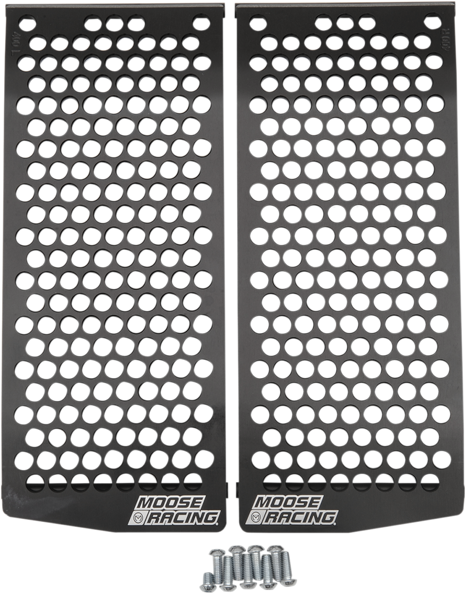 Moose Offroad Radiator Guards for Beta 12-400 - Black Aluminum Protection