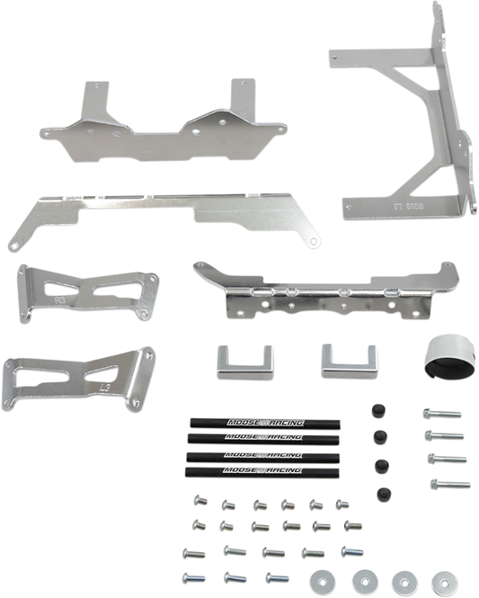 Moose Offroad Kawasaki Radiator Braces 11-8018 – Heavy-Duty Aluminum Protection