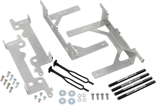 MOOSE OFFROAD Beta 11-4018 Radiator Braces - Heavy-Duty Aluminum Protection