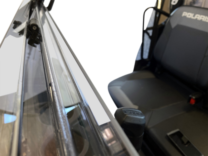 MOOSE OFFROAD Full Folding Windshield - Deluxe for Ranger V000265-12200M